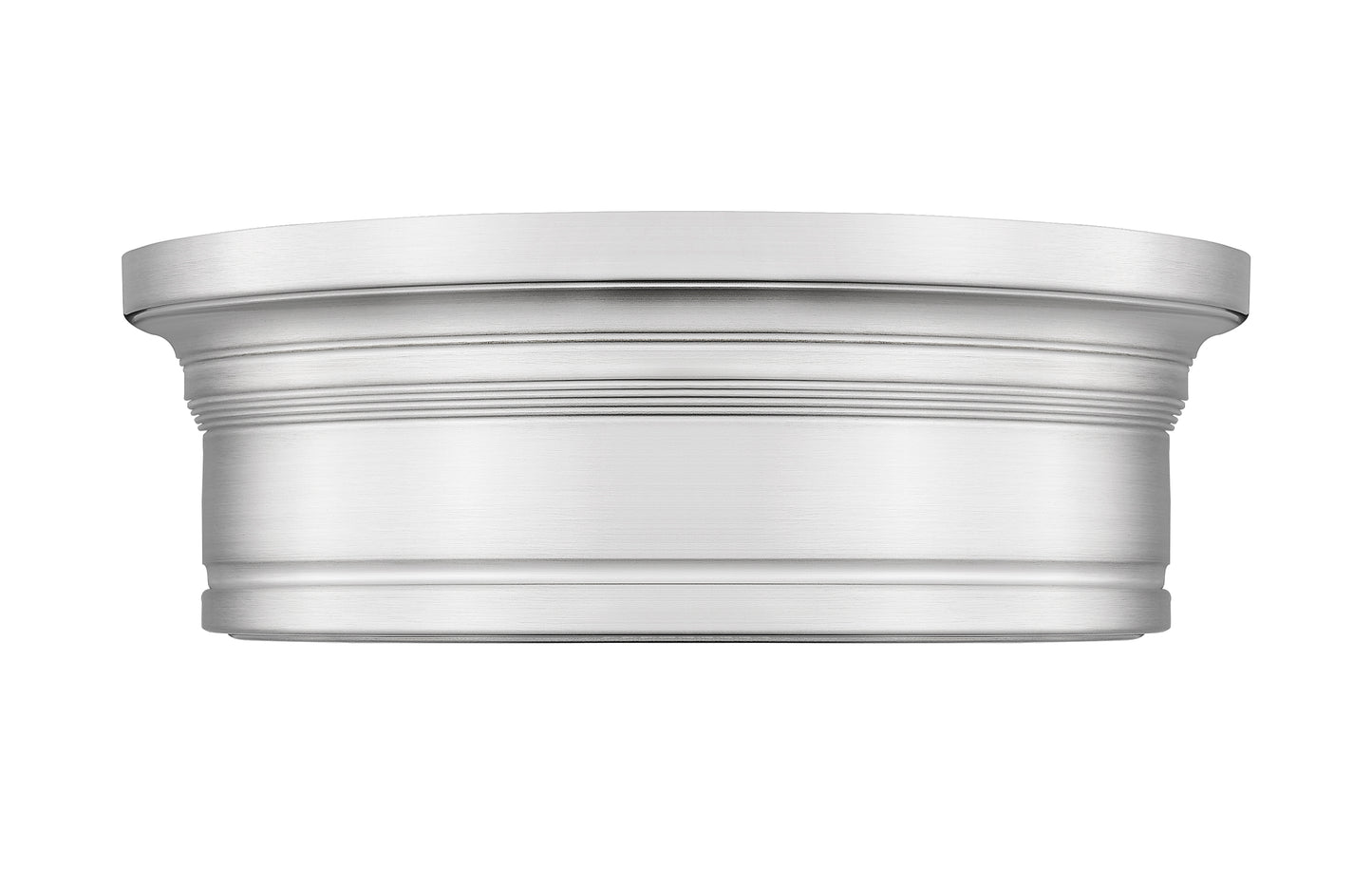 7702F12-BN-LED - Bentley 1 Light Flush 12" Mount - Brushed Nickel