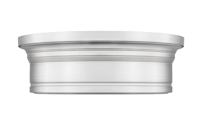 7702F12-BN-LED - Bentley 1 Light Flush 12" Mount - Brushed Nickel
