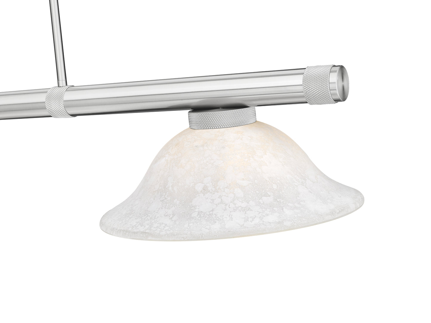 3050-3BN-WM16 - Vanguard 3 Light 58" Billiard - Brushed Nickel