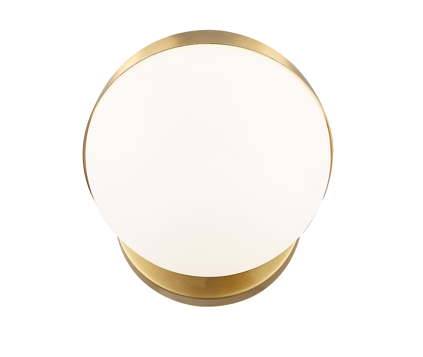 7517-1S-MGLD - Realm Sphere 1 Light Wall 6" Sconce - Modern Gold