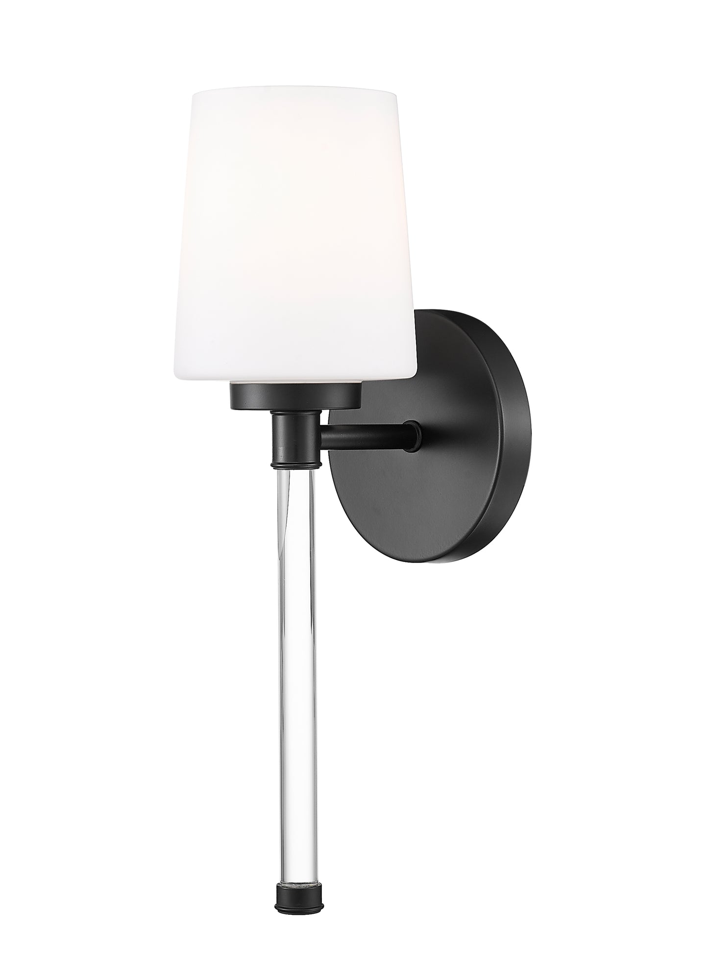 7700-1S-MB - Henri 1 Light Wall 16" Sconce - Matte Black