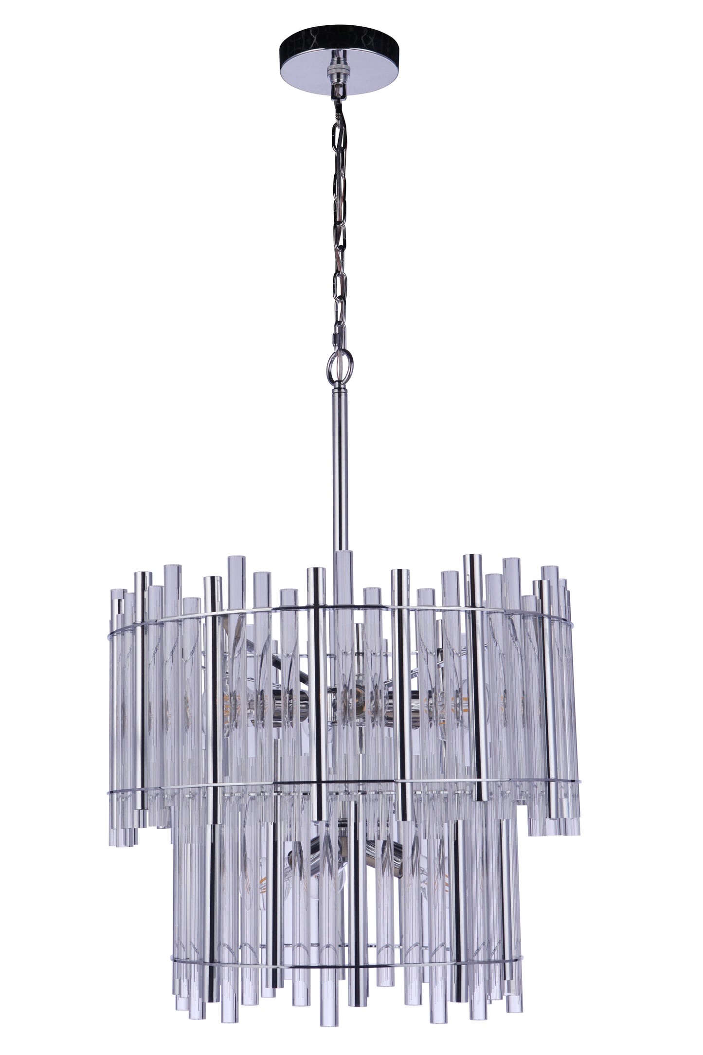 59229-CH - Reveal 9 Light 22" Wide Chandelier - Chrome
