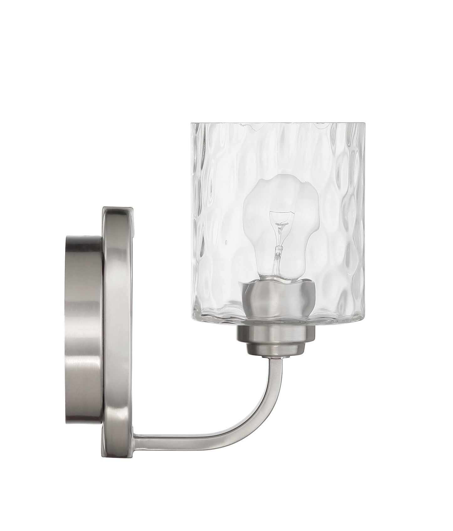 54261-BNK - Collins 1 Light 9" High Wall Sconce - Brushed Nickel