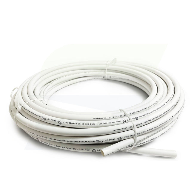235351-153 - 1/2" RAUPEX White UV Shield Pipe Coil - 100 ft