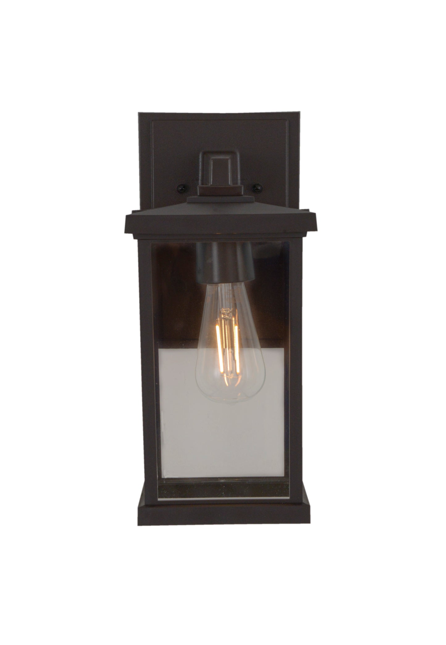 ZA2414-BZ-C - Resilience Lanterns 1 Light 14" High Outdoor Wall Lantern - Bronze