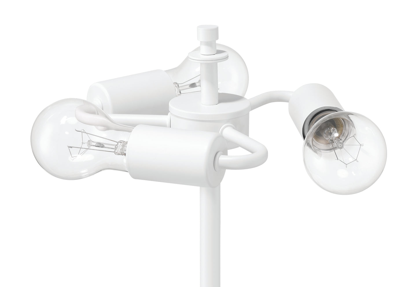 87002W-T - 3 Light 23" High Table Lamp - White