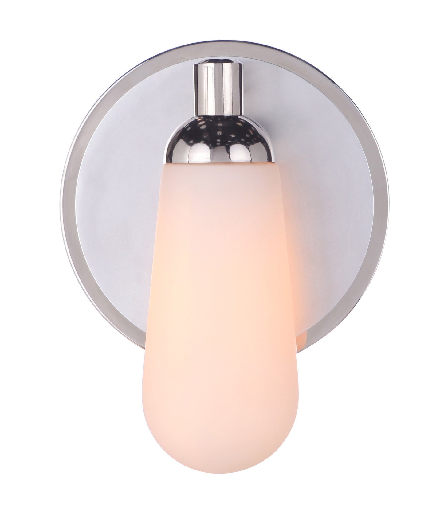 13107BNKPLN1 - Riggs 1 Light 9" High Wall Sconce - Brushed Polished Nickel / Polished Nickel