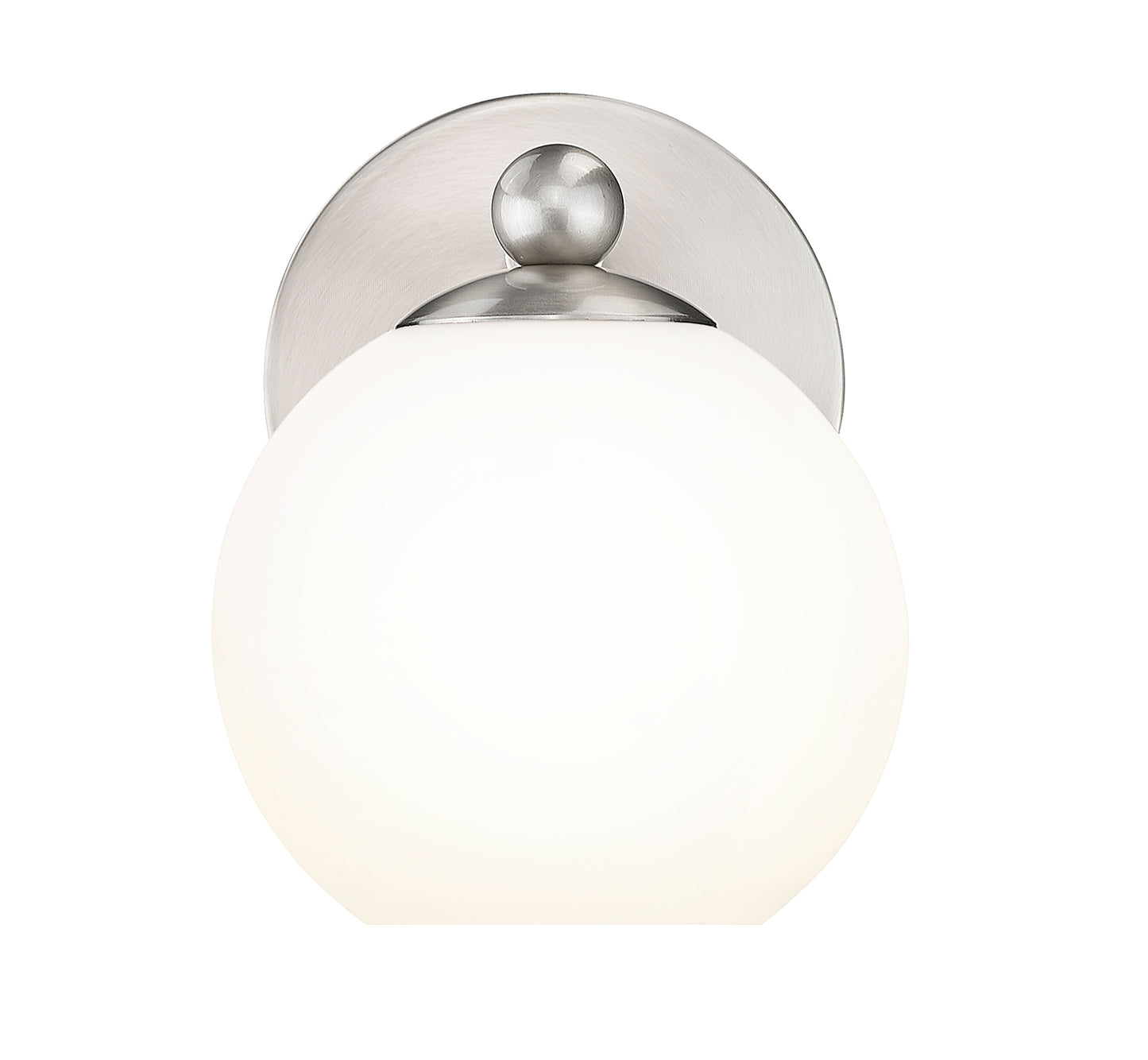 1100-1S-BN - Neoma 1 Light Wall 7" Sconce - Brushed Nickel