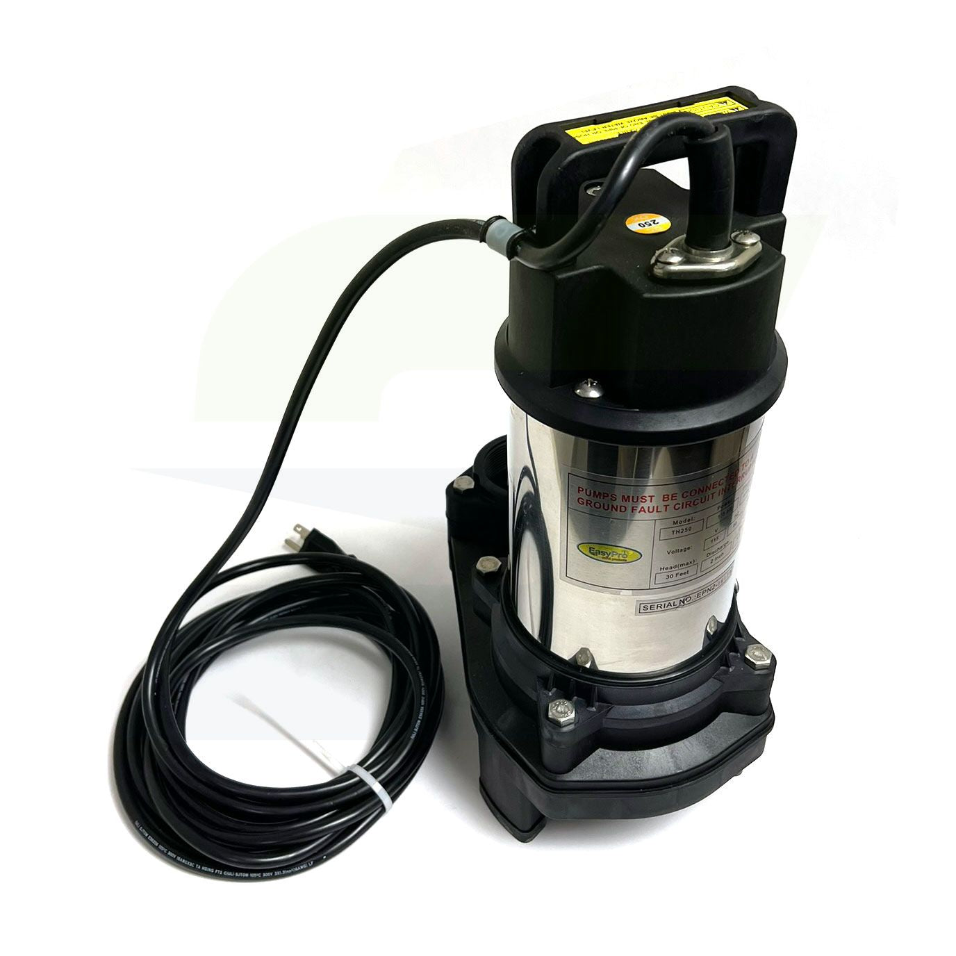 TH250 - 4100 GPH Stainless Steel Waterfall and Stream Pump,  115v