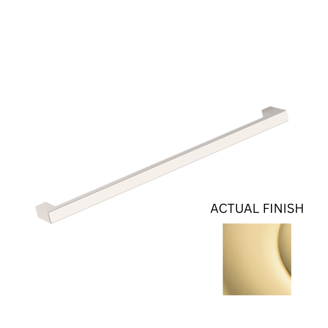 4408031 - 12" Centers - Contemporary Pull - Unlacquered Brass