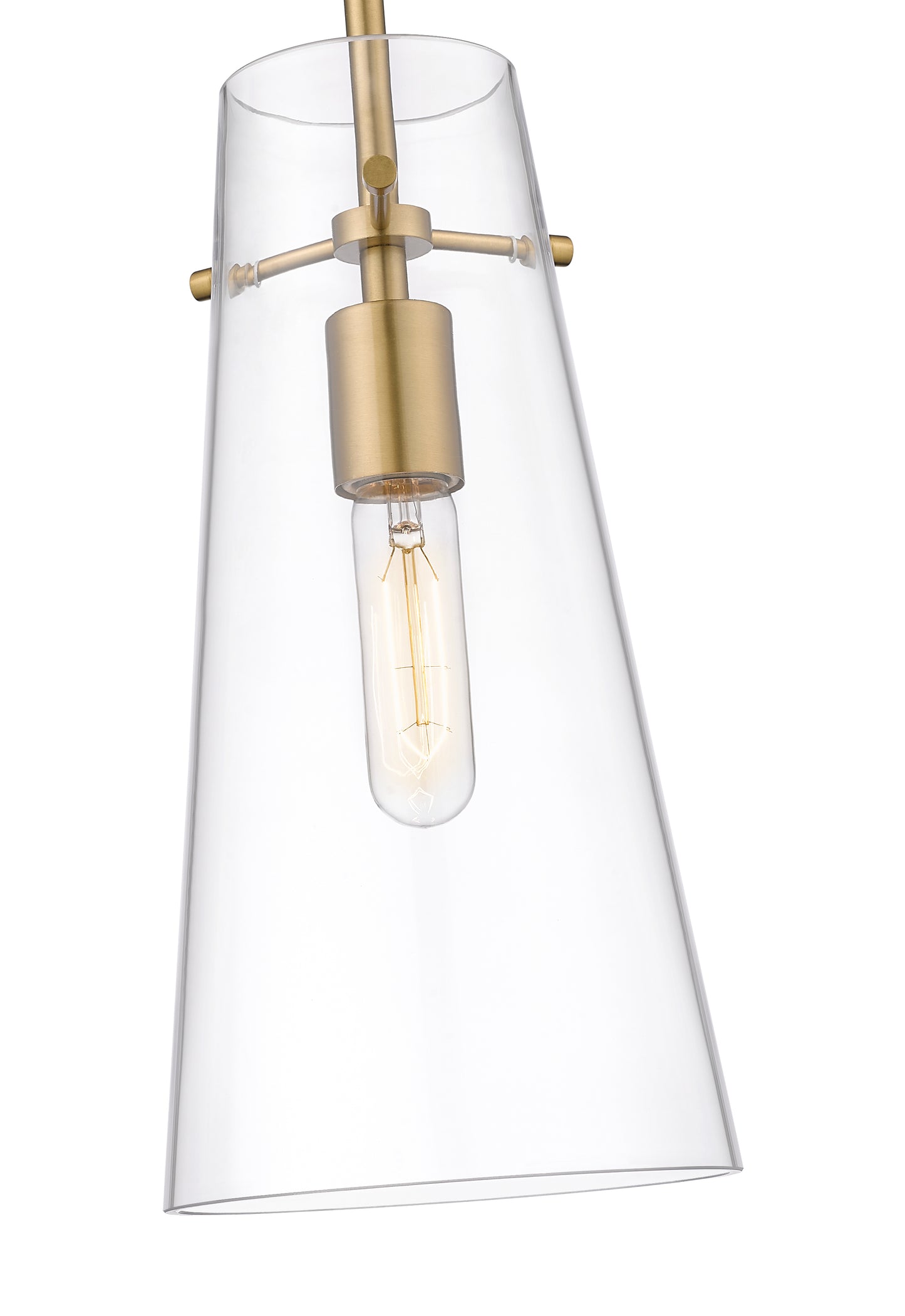 7508P-MGLD - Kira 1 Light 6" Pendant - Modern Gold