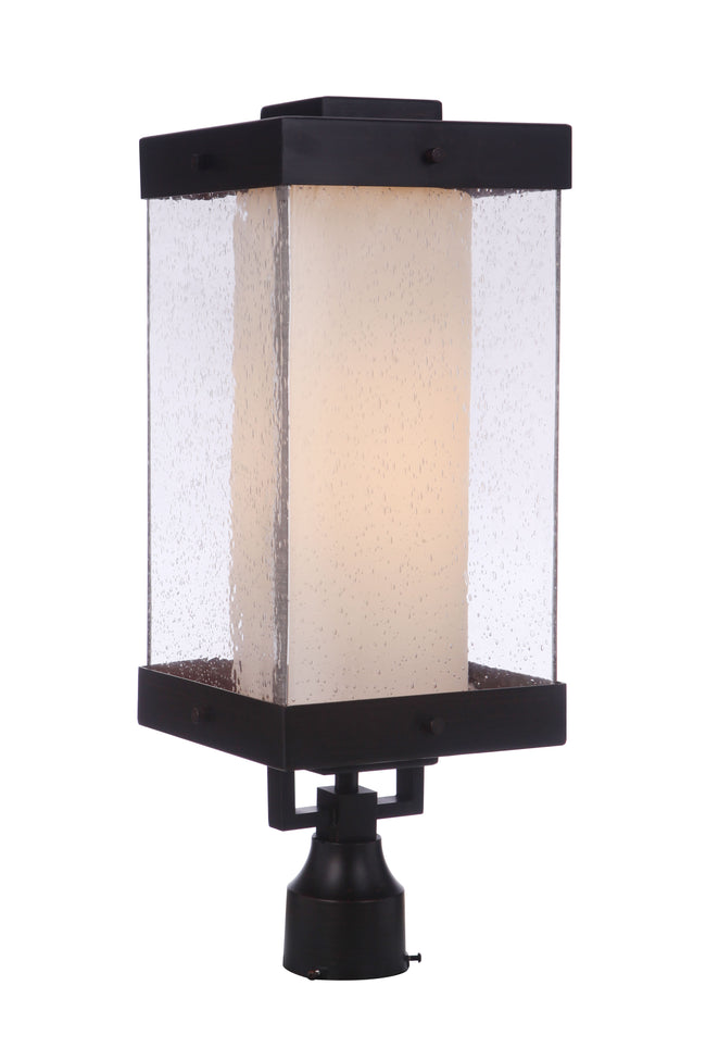 ZA5625-MN - Hayner 1 Light 23" High Post Mount - Midnight