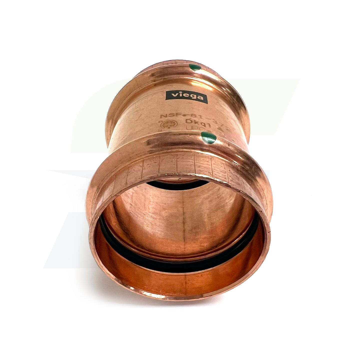 78197 - 2" Copper ProPress Coupling without Stop