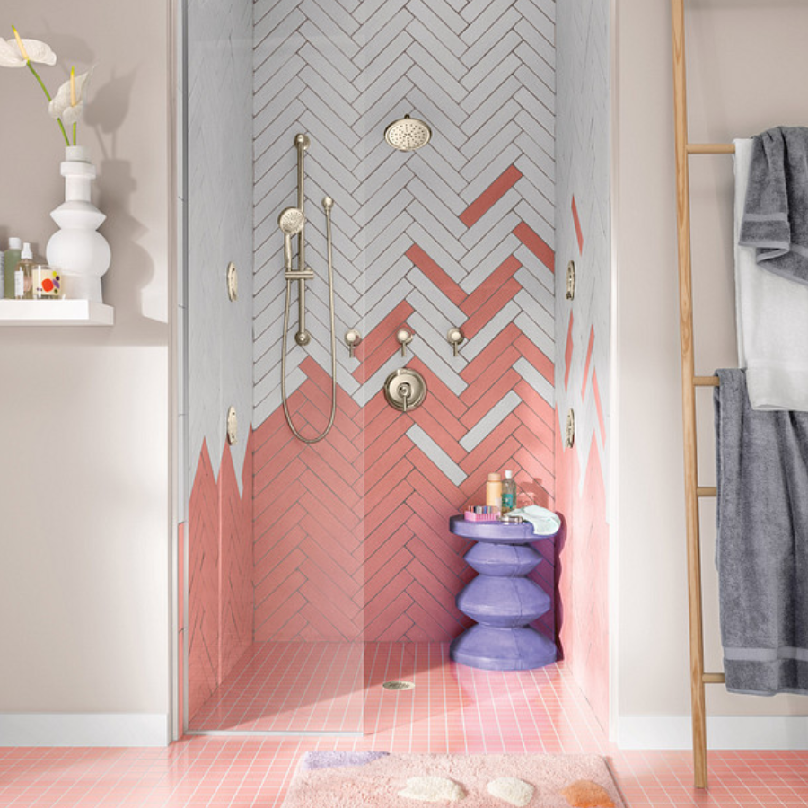 A725NL - Moen Circular Drop Ell for Handheld Showerhead (2.4"L x 1.7"W x 2.5"H) - Brushed Nickel