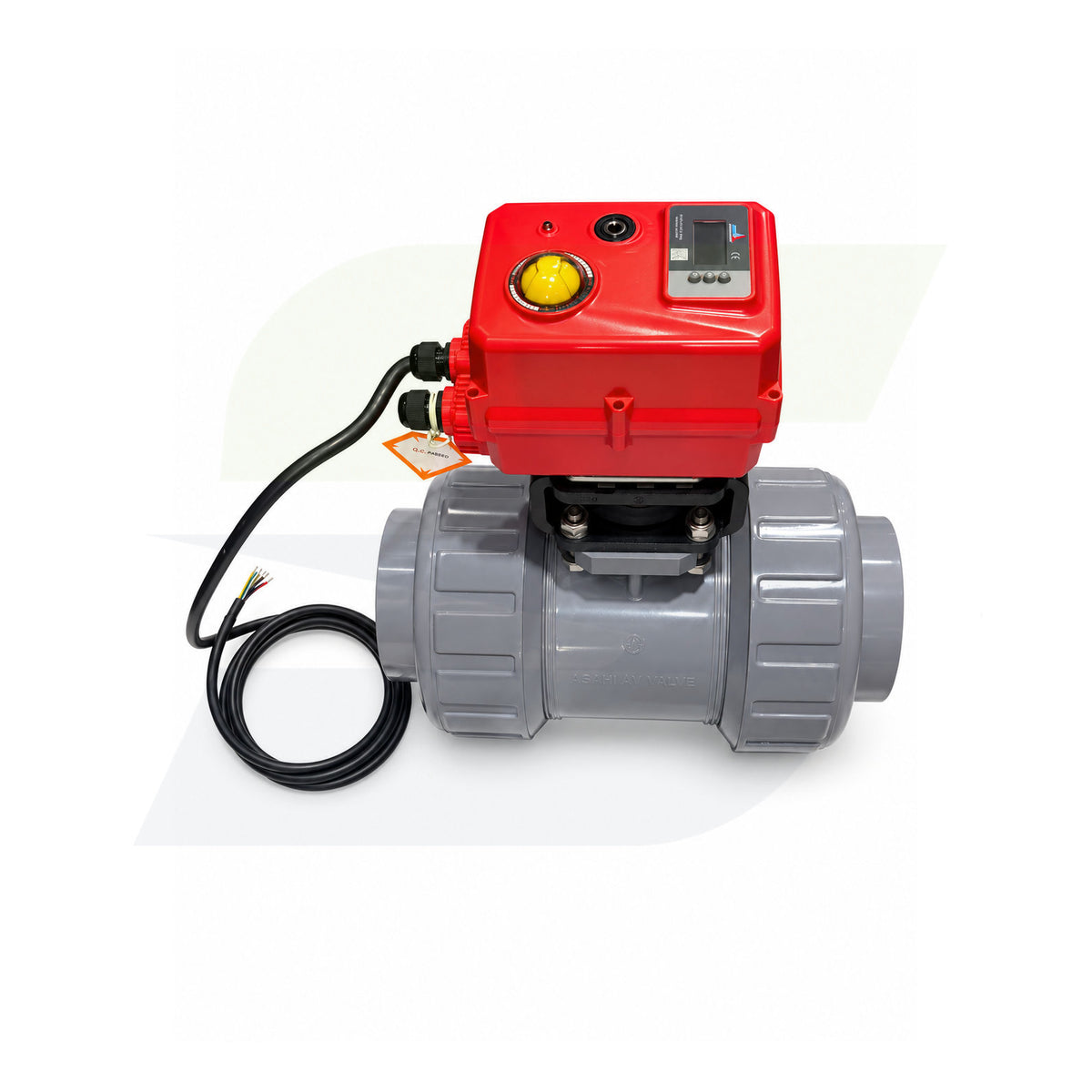 161060060 - 6" Type 21 CPVC Ball Valve - Smart Fail-Safe Actuated, EPDM