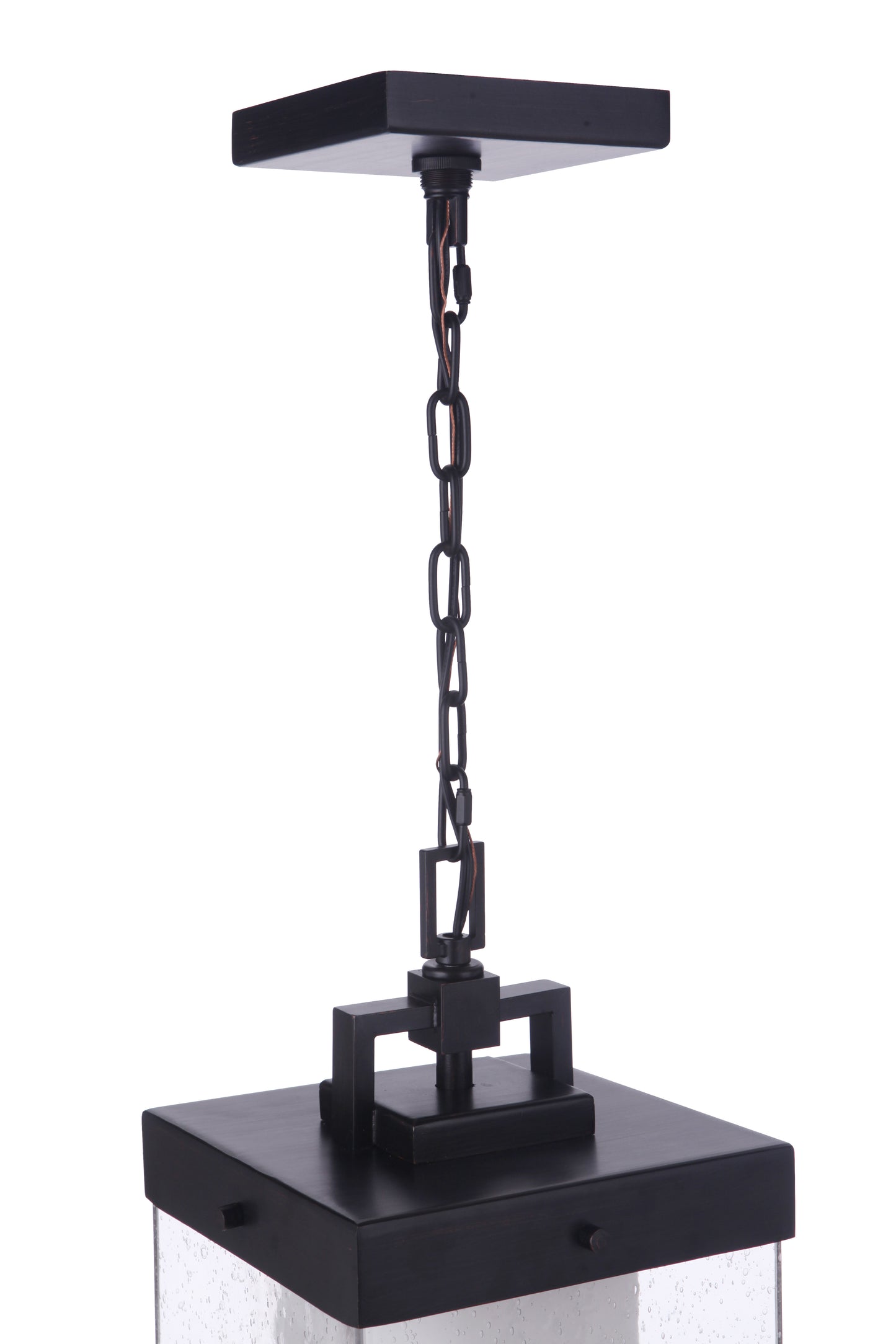 ZA5621-MN - Hayner 1 Light 8.88" Wide Outdoor Pendant - Midnight