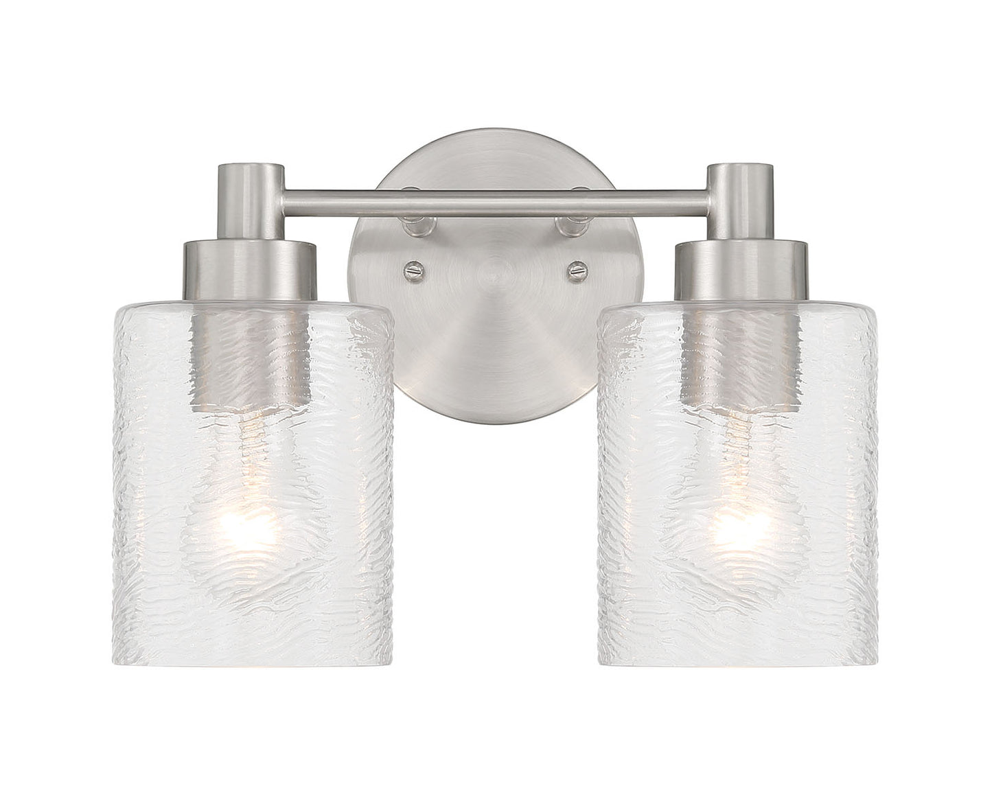 60202-BNK - Lyndsey 2 Light 12.38" Wide Vanity Light - Brushed Nickel