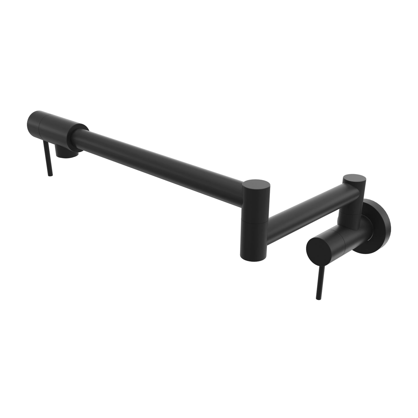 GEM-FPF-MB - Gemini Pot Filler in Matte Black