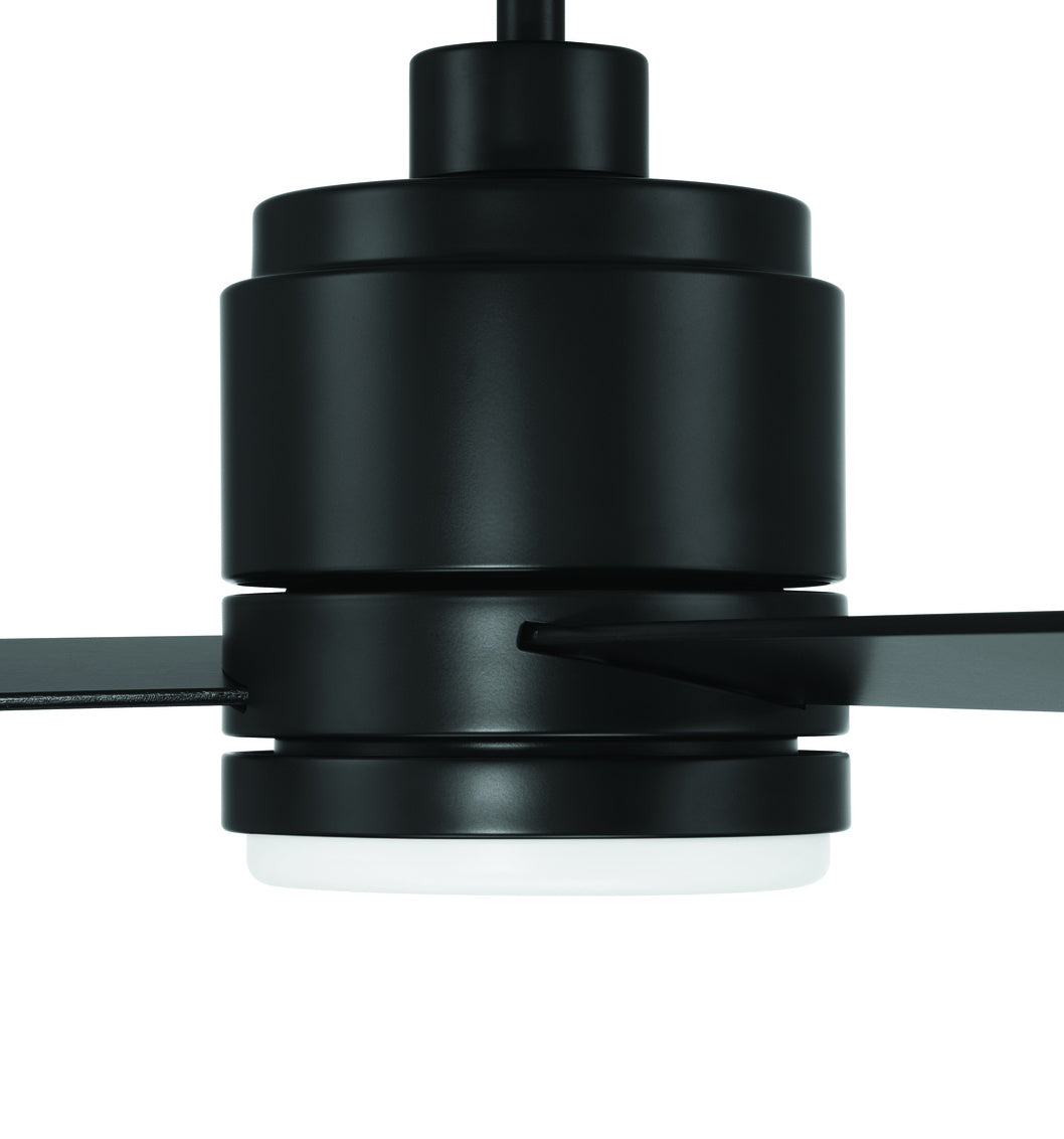 MCY42FB3 - McCoy 42 3 Blade 42" 3 Blade Ceiling Fan with Light Kit - Flat Black