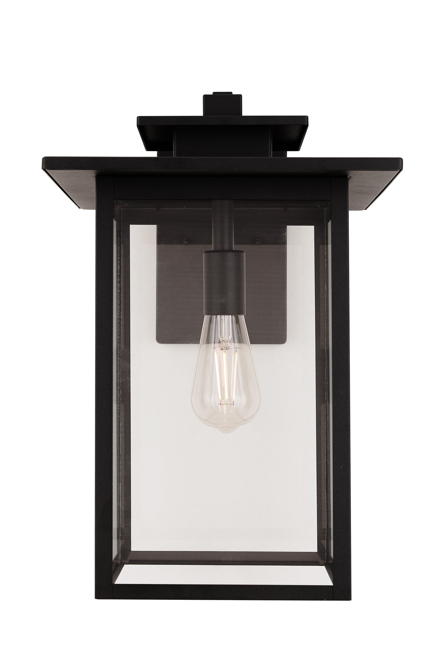ZA7034-TB - Rock Creek 1 Light 17" High Outdoor Wall Lantern - Textured Black