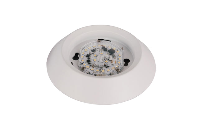 X9304-W-LED - LED Flush 5.9" Wide Flush Mount - White