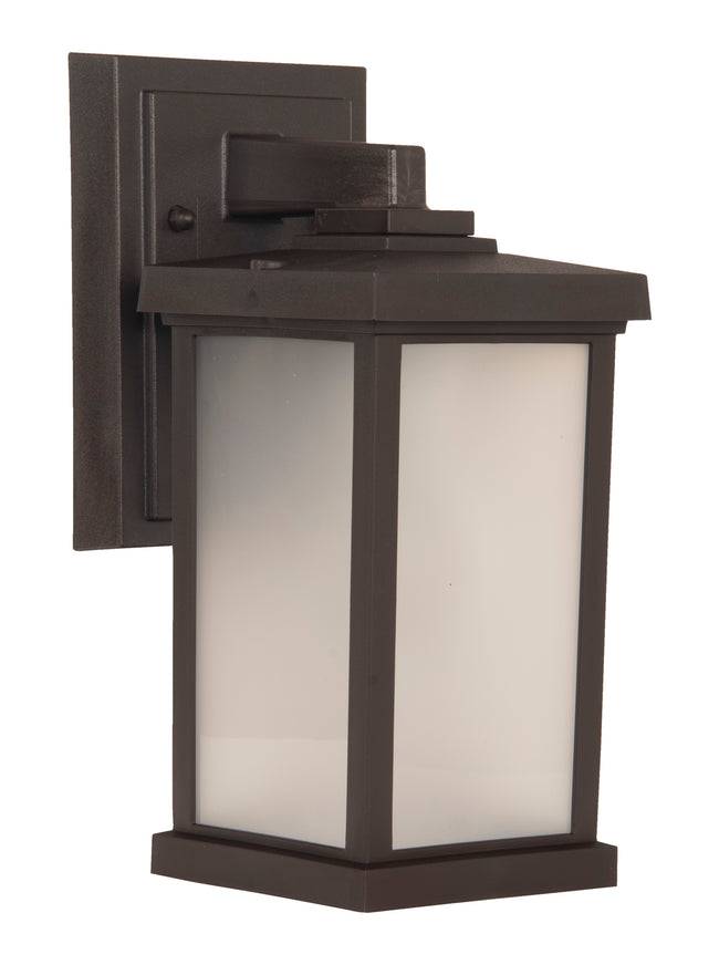 ZA2404-BZ - Resilience Lanterns 1 Light 11.38" High Outdoor Wall Lantern - Bronze