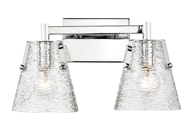 1101-2V-CH - Analia 2 Light 16" Vanity - Chrome