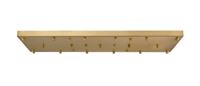 CP4217L-RB - Multi Point Canopy 17 Light Ceiling 18" Plate - Rubbed Brass