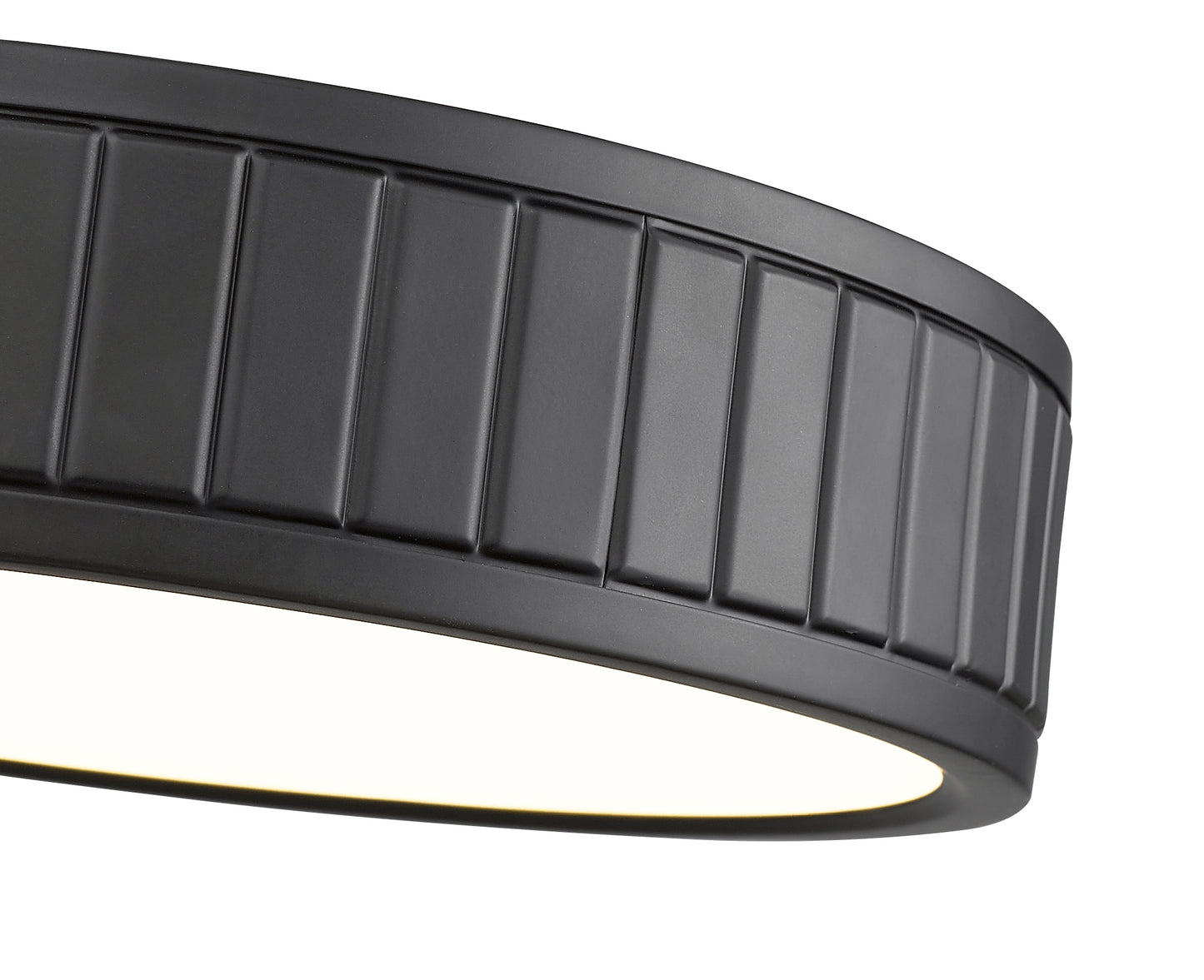1005F12-MB-LED - Madison 1 Light Flush 12" Mount - Matte Black