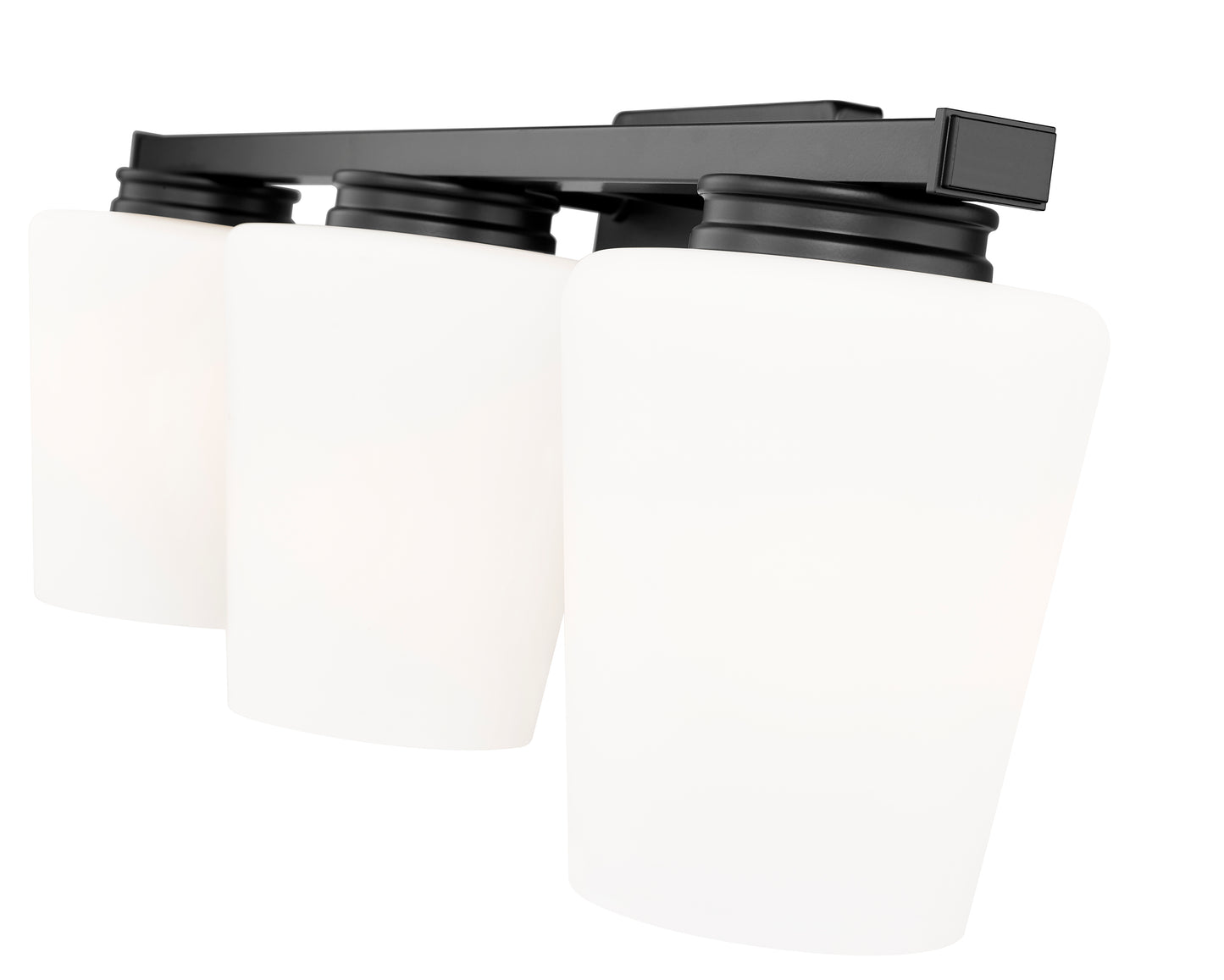 7703-3V-MB - Nextra 3 Light 24" Vanity - Matte Black