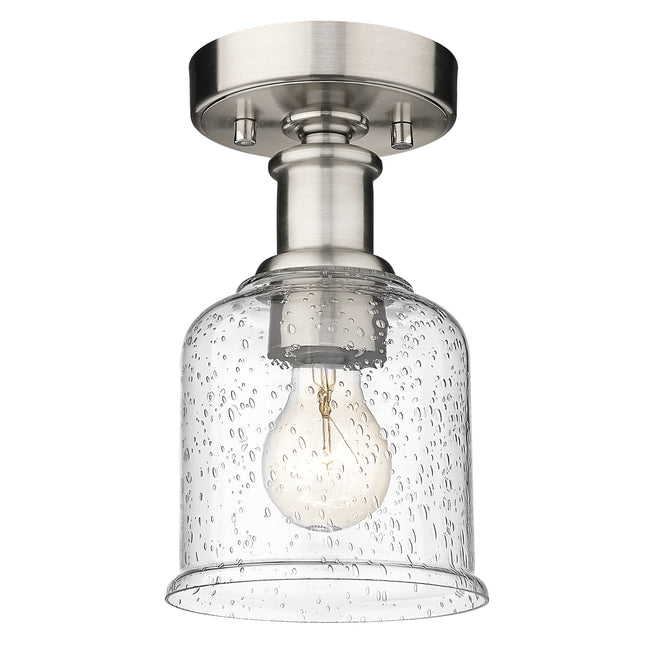 734F1-BN - Bryant 1 Light Flush 6" Mount - Brushed Nickel