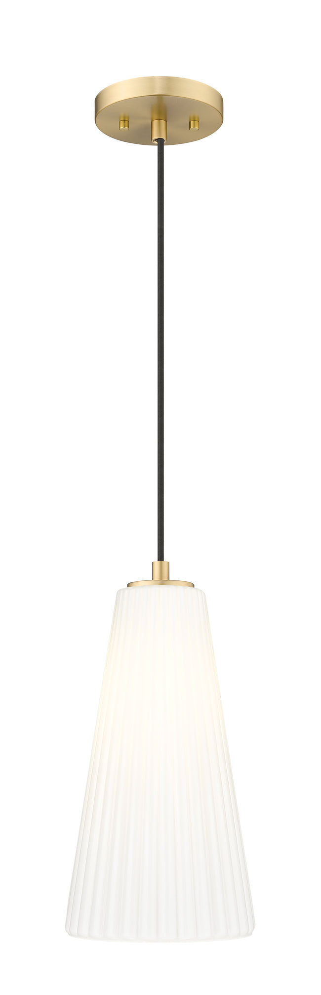 3043P7-MGLD - Farrell 1 Light 7" Pendant - Modern Gold