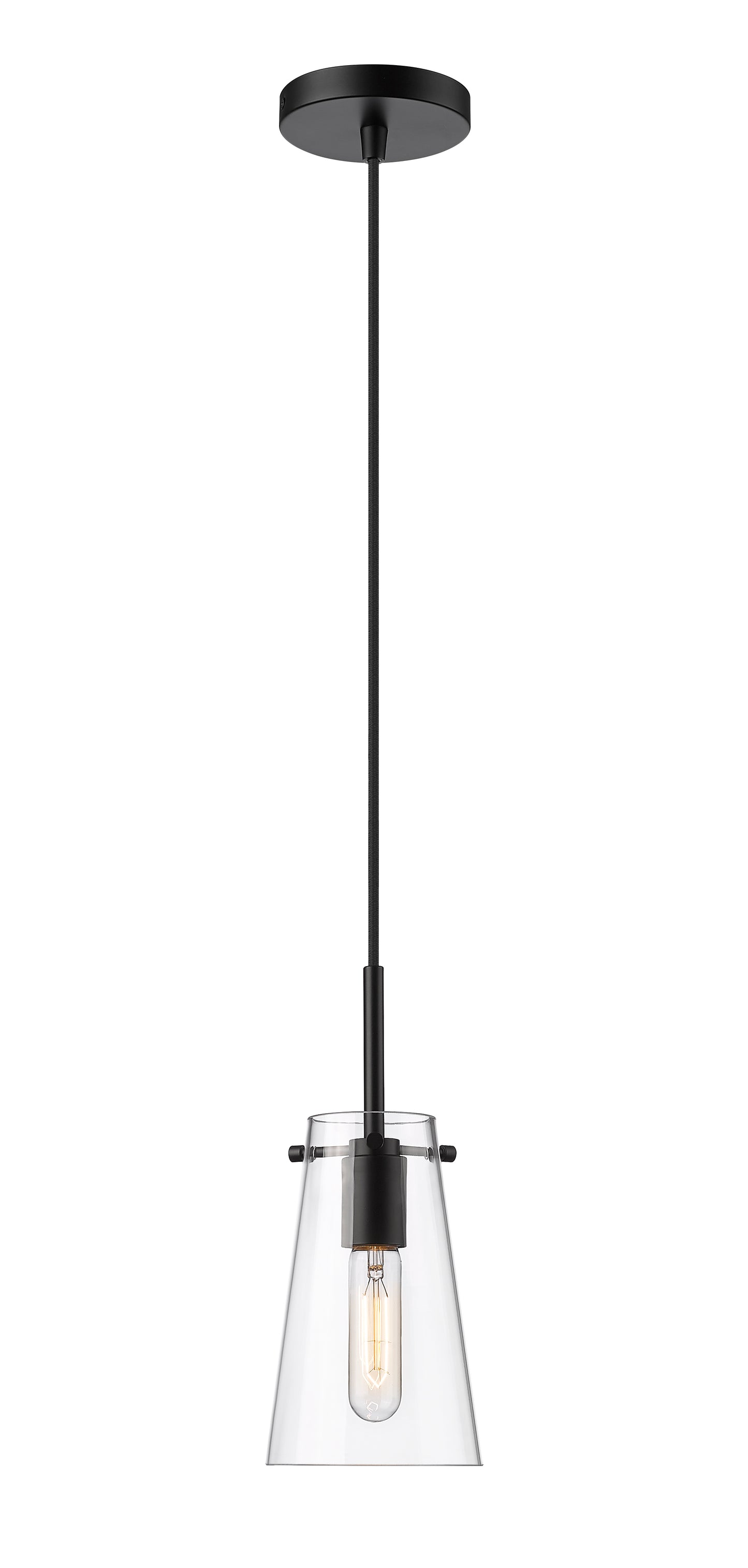 7508MP-MB - Kira 1 Light 5" Pendant - Matte Black