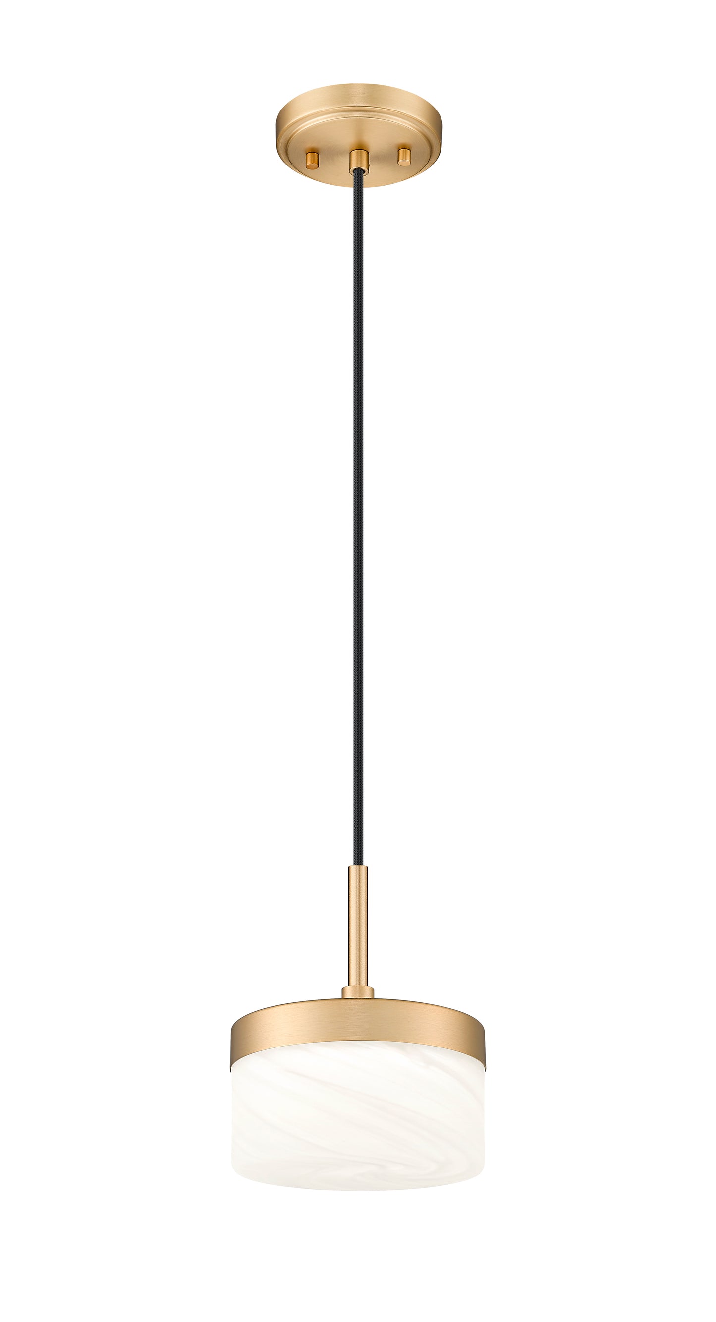 827P6-MGLD-LED - Renaud 1 Light 7" Pendant - Modern Gold