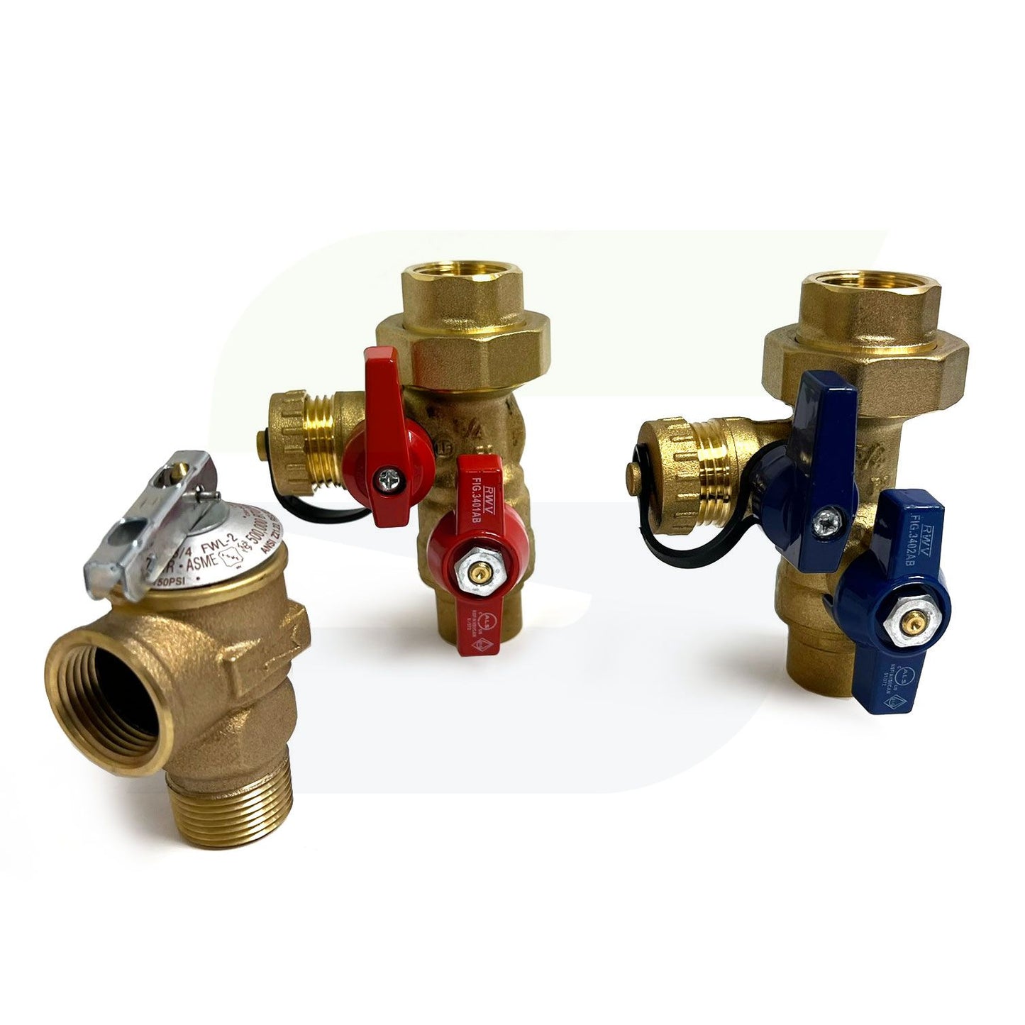 3400RAB - Tankless Water Heater Installation Kit - 3/4" Sweat