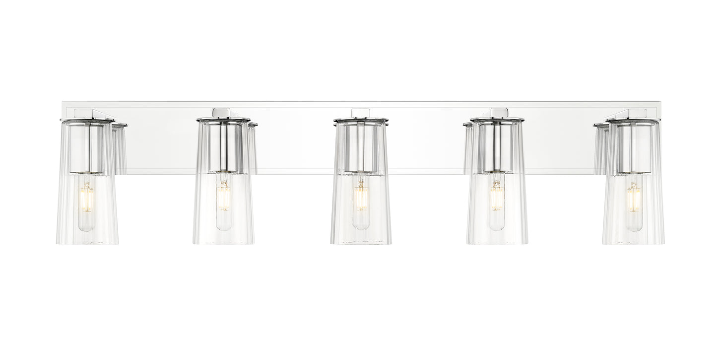 826-5V-CH - Titus 5 Light 40" Vanity - Chrome