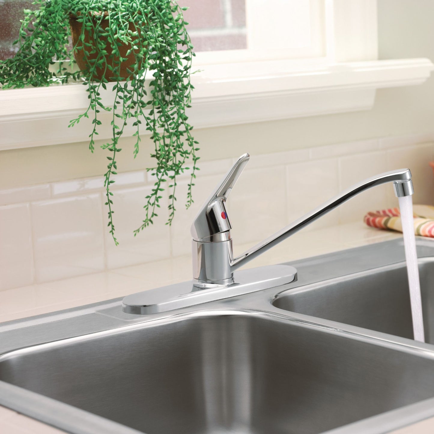 CA40511SL - Cornerstone Single Handle Kitchen Faucet in Stainless