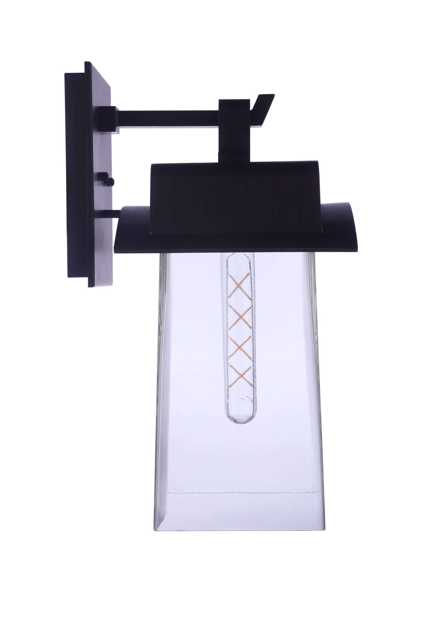 ZA6024-ABZ - Smithy 1 Light 17" High Outdoor Wall Lantern - Aged Bronze Brushed