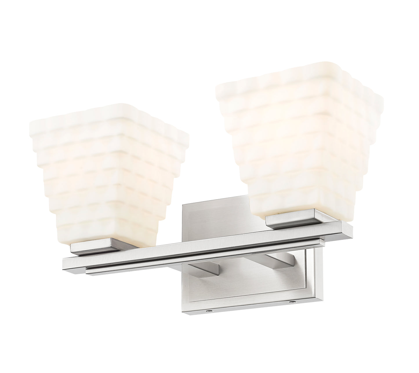7514-2V-BN - Annalise 2 Light 14" Vanity - Brushed Nickel
