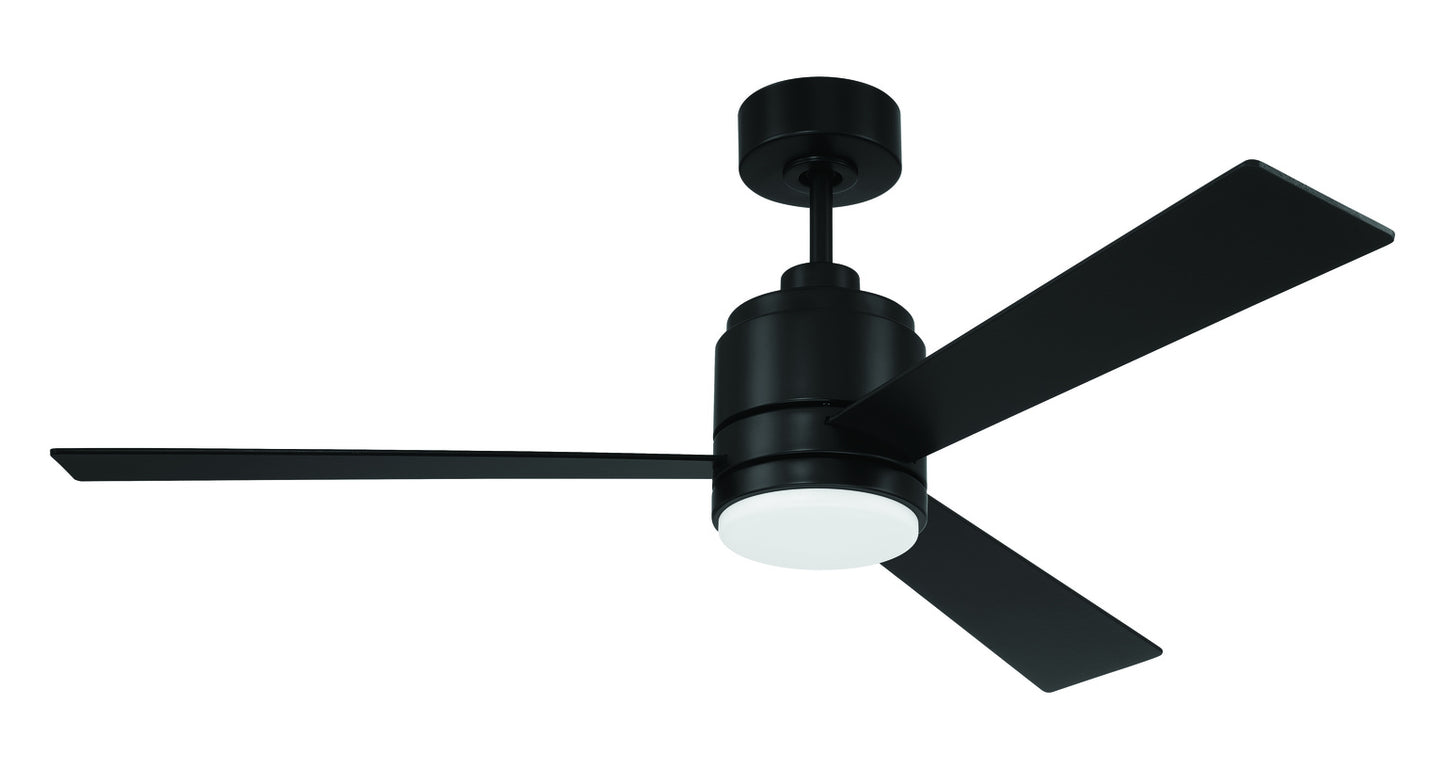 MCY42FB3 - McCoy 42 3 Blade 42" 3 Blade Ceiling Fan with Light Kit - Flat Black