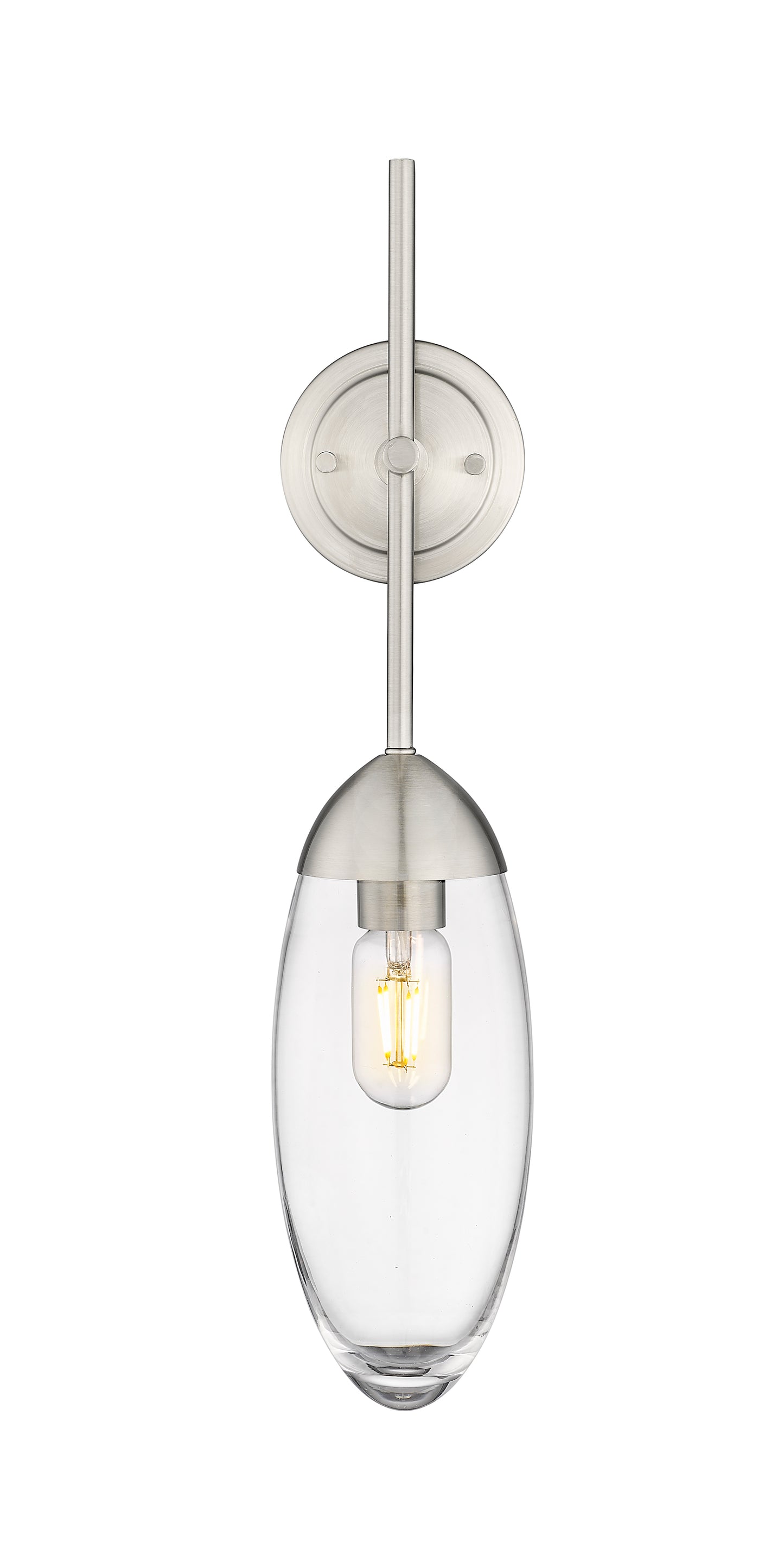 651S-BN - Arden 1 Light Wall 22" Sconce - Brushed Nickel