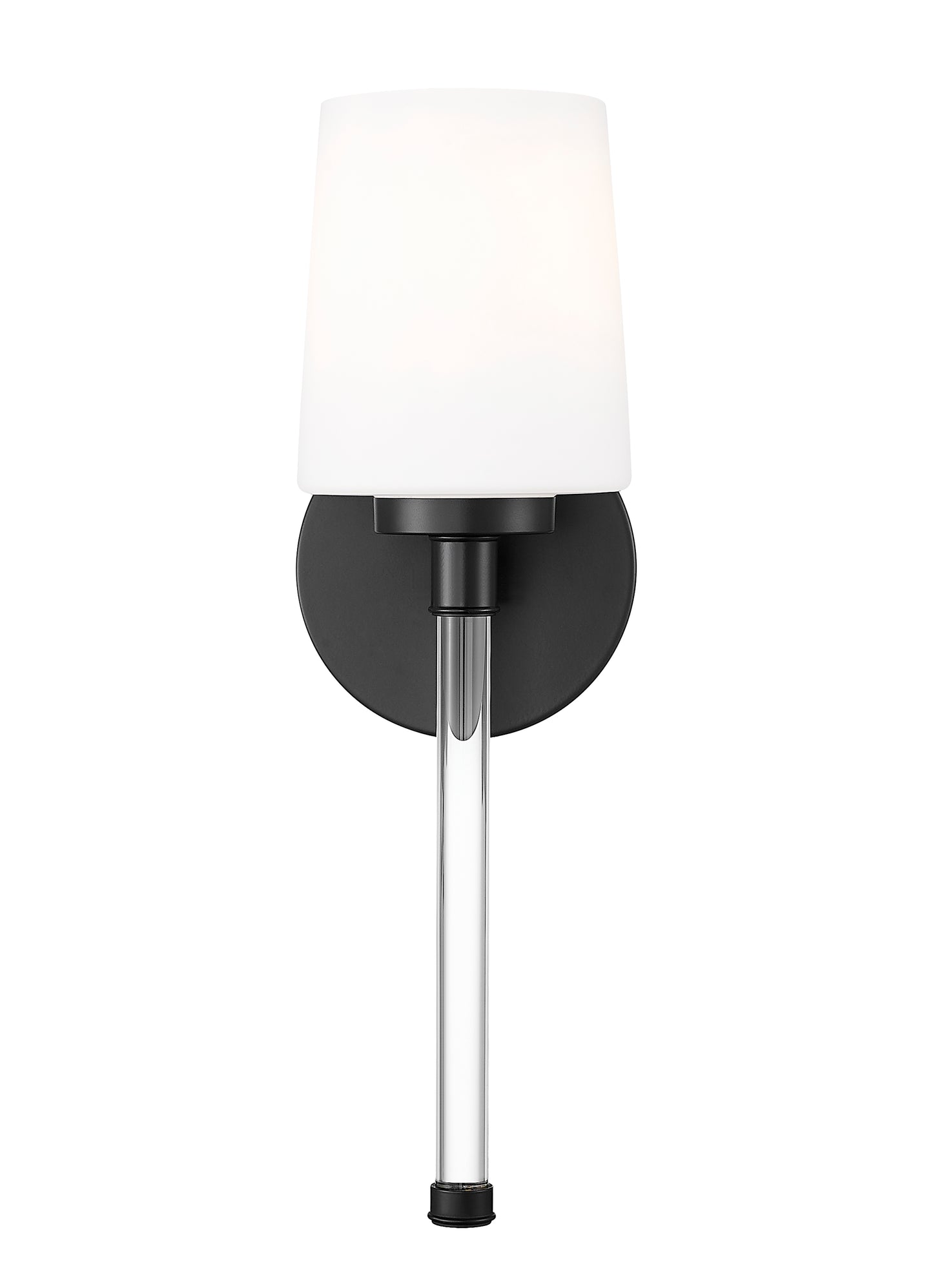 7700-1S-MB - Henri 1 Light Wall 16" Sconce - Matte Black