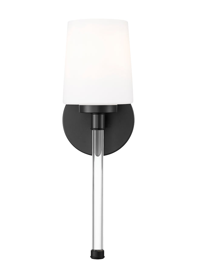 7700-1S-MB - Henri 1 Light Wall 16" Sconce - Matte Black