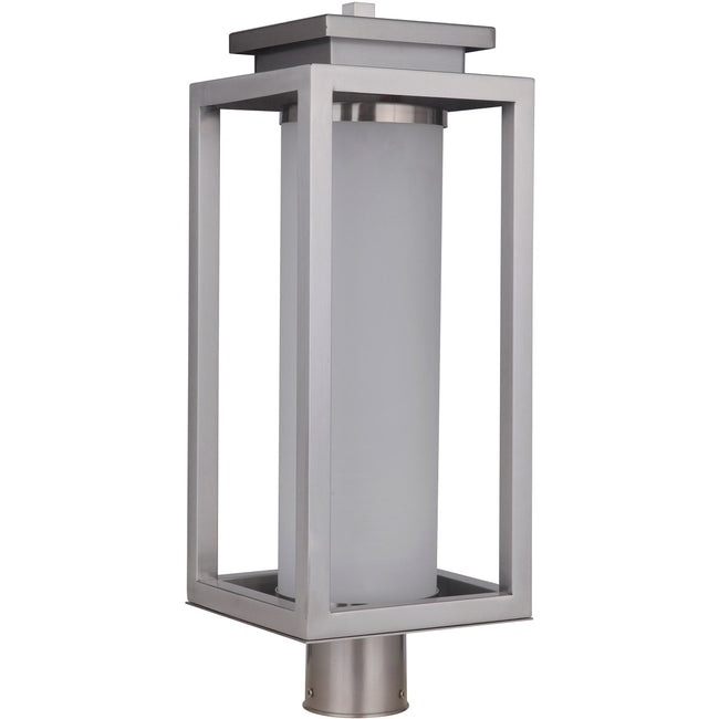 ZA1325-SS-LED - Vailridge 1 Light 20" High Post Mount - Stainless Steel