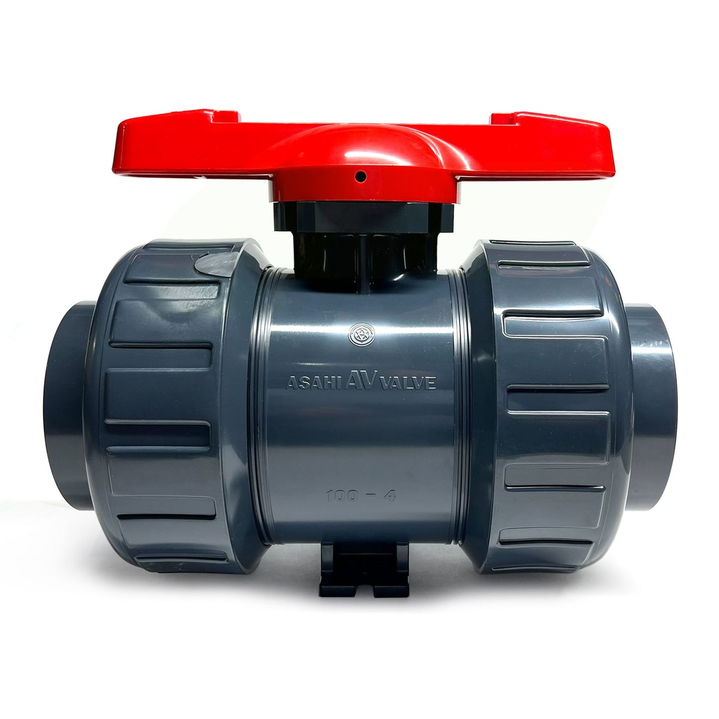 1602040 - 4" True Union In-line Ball Valve - PVC, Socket, EPDM Seal