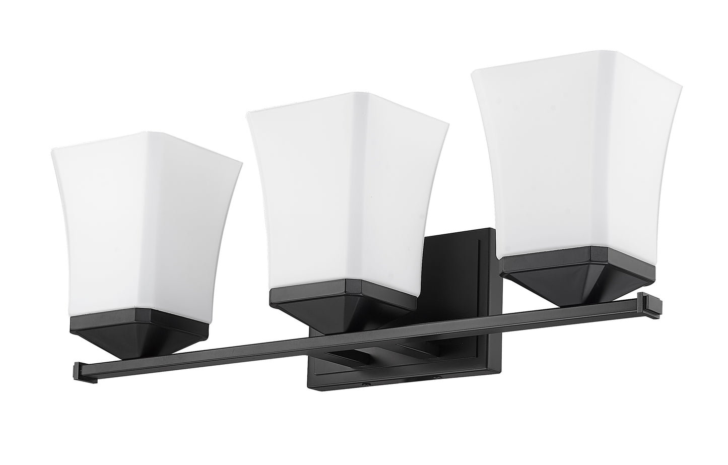 1939-3V-MB - Darcy 3 Light 22" Vanity - Matte Black