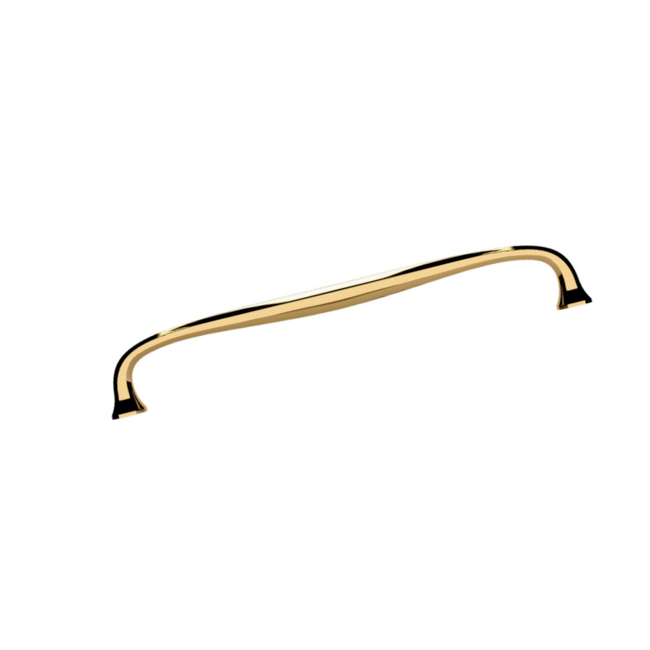 4364003 - Severin Fayerman B - 12" Centers Pull - Polished Brass
