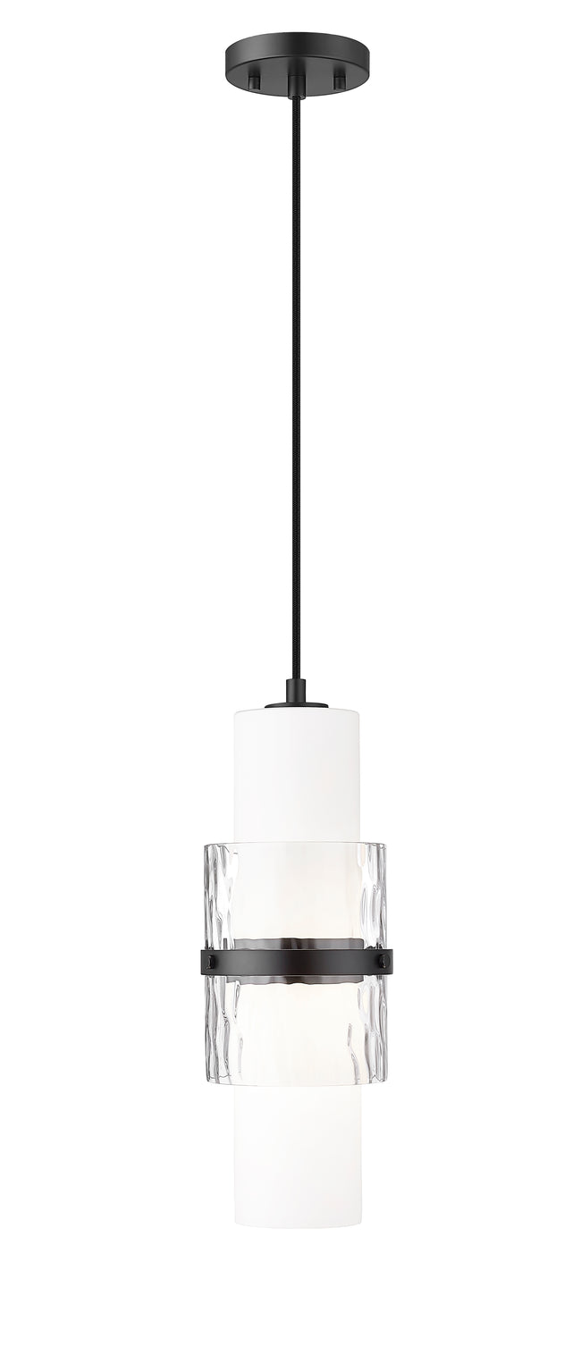 1946P-MB - Cayden 1 Light 6" Pendant - Matte Black