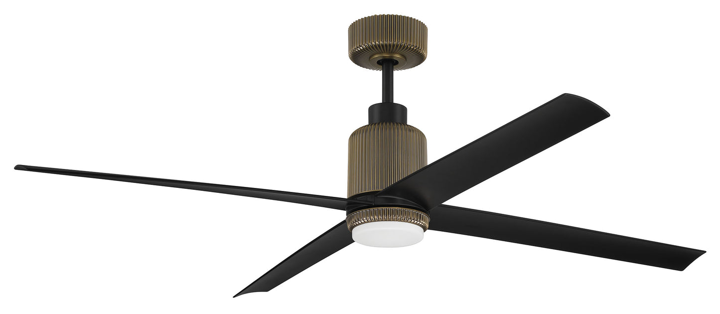 PRS52MBZ4 - Presley 52" 4 Blade Ceiling Fan with Light Kit - Modern Bronze