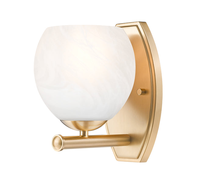 1963-1S-MGLD - Colette 1 Light Wall 9" Sconce - Modern Gold